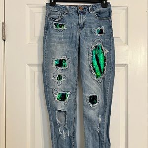 Size 1 Almost Famous 🧜‍♀️ Mermaid Jeans